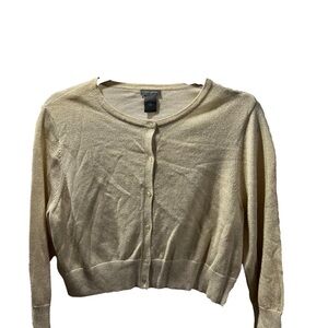 *Ann Taylor|Gold Sweater|Size Large